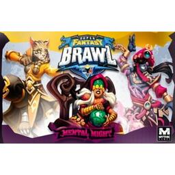 Super Fantasy Brawl: Mental Might Cover