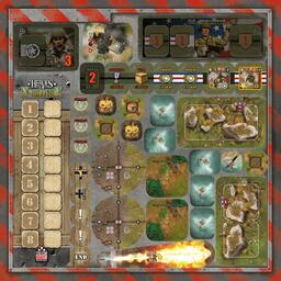 Heroes of Normandie: Big Red One Edition Tuiles