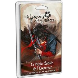 La Légende des Cinq Anneaux: Le Jeu de Cartes - La Main Cachée de l’Empereur Cover 3d