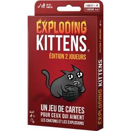 Exploding Kittens: Édition 2 Joueurs Cover 3d