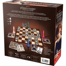 Queen's Gambit: Le Jeu de la Dame Back 3d