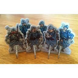 Les Poilus: Aux Ordres ! Personnages