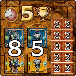 Dungeon Twister: The Card Game Carte