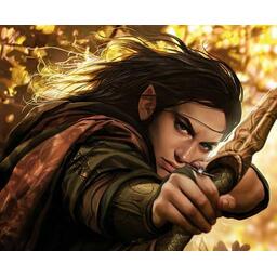 Le Seigneur des Anneaux: Le Jeu de Cartes - La Couronne d'Andouillers Artwork