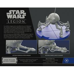 Star Wars: Légion - Droïde Araignée Nain DSD1 Back