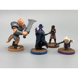 Clank ! Legacy: Acquisitions Incorporated - The « C » Team Pack Figurines