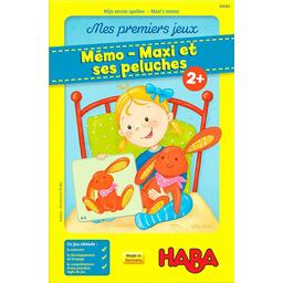 Mes Premiers Jeux: Mémo - Maxi et ses Peluches Cover
