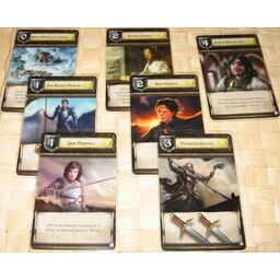 Le Trône de Fer: Le Jeu de Plateau - Une Danse avec les Dragons Cartes