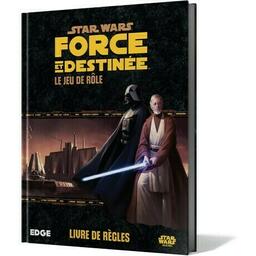 Star Wars: Force et Destinée - Le Jeu de Rôle - Livre de Règles Cover 3d