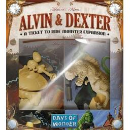 Les Aventuriers du Rail: Alvin & Dexter Cover