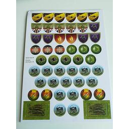 Mémoire 44: The Battle Map 2 - Volume 2 - Through Jungle and Desert Tuiles