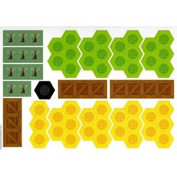 The Castles of Burgundy 2019 Tuiles