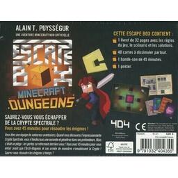 Escape Box: Minecraft Dungeons Back