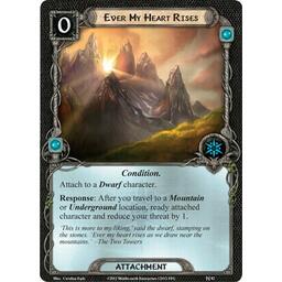 Le Seigneur des Anneaux: Le Jeu de Cartes - La Longue Obscurité Carte