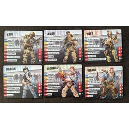 Zombicide: 2nd Édition - Fort Hendrix Personnages