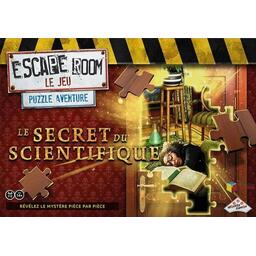 Escape Room: Le Jeu - Puzzle Aventure - Le Secret du Scientifique Cover