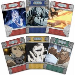 Fullmetal Alchemist: Brotherhood - The Promised Day Cartes