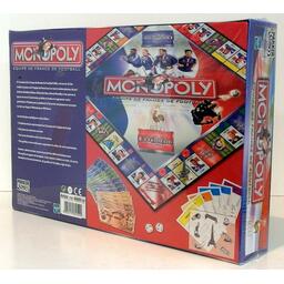 Monopoly: Équipe de France de Football Back 3d