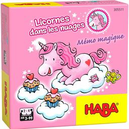 Licornes Dans les Nuages: Mémo Magique Cover 3d