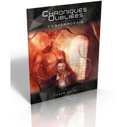 Chroniques Oubliées: Contemporain - Écran du MJ Cover 3d