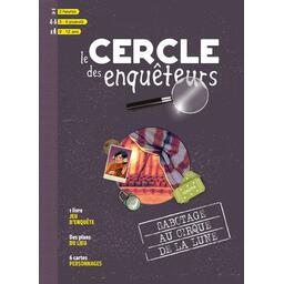 Le Cercle des Enquêteurs: Sabotage au Cirque de la Lune Cover