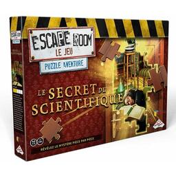 Escape Room: Le Jeu - Puzzle Aventure - Le Secret du Scientifique Cover 3d