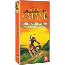 Les Colons de Catane: Villes et Chevaliers - 5 et 6 Joueurs Cover 3d