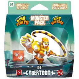 King of Tokyo/New York: Monster Pack - Cybertooth Cover 3d