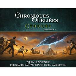 Chroniques Oubliées: Cthulhu - Initiation au Jeu d'Aventures - Quintessence Cover