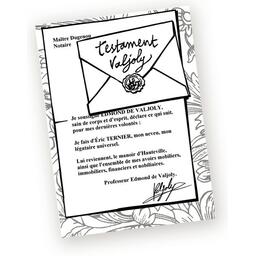 Le Cercle des Enquêteurs: La Disparition du Professeur Valjoly Testament