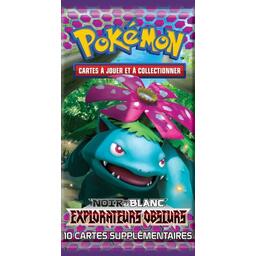 Pokémon: Noir & Blanc - Explorateurs Obscurs - Booster Cover