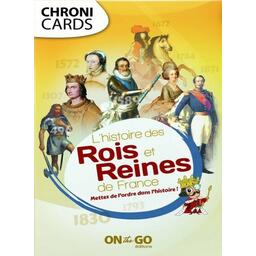 ChroniCards: L'Histoire des Rois et Reines de France Cover
