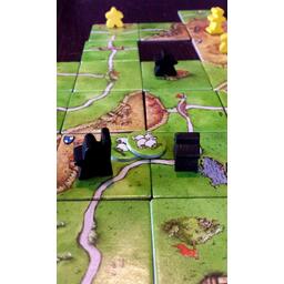 Carcassonne: Extension 9 - Moutons et Collines Eclate