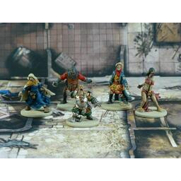 Zombicide: Black Plague - NPC-1 - Notorious Plagued Characters Figurines