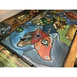 Cthulhu Wars: La Carte de la Terre Primitive Eclate