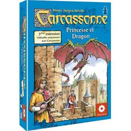 Carcassonne: Princesse et Dragon 2010 Cover 3d