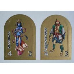 Dungeon Twister: L'eau & Le Feu Tuiles