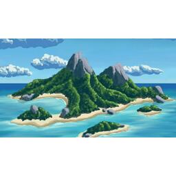 Palm Island Artwork