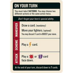 Unmatched: Battle of Legends - Volume One Carte