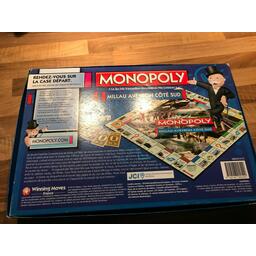 Monopoly: Millau Aveyron Coté Sud Back 3d