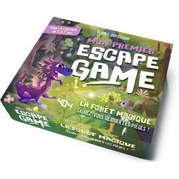 Mon Premier Escape Game: La Forêt Magique Cover 3d