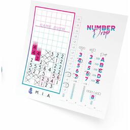 Number Drop Eclate