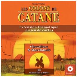 Les Colons de Catane: Jeu de Cartes - Chevaliers & Marchands Cover