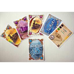Les Aventuriers du Rail: Le Jeu de Cartes Cartes