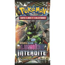 Pokémon Soleil et Lune: Lumière Interdite - Booster Cover