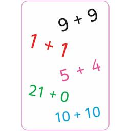 Tam Tam: SuperPlus - Les Tables d'Addition Carte