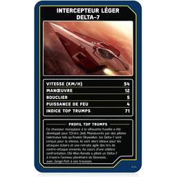 Top Trumps: Star Wars - Vaisseaux Spatiaux Carte