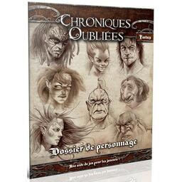Chroniques Oubliées: Fantasy - Dossier de Personnage Cover 3d