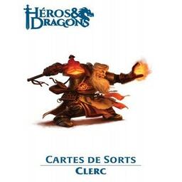 Héros & Dragons: Cartes de Sorts - Clerc Cover