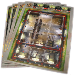 Heroes of Normandie: Radar Station and Factory Cover Transparent